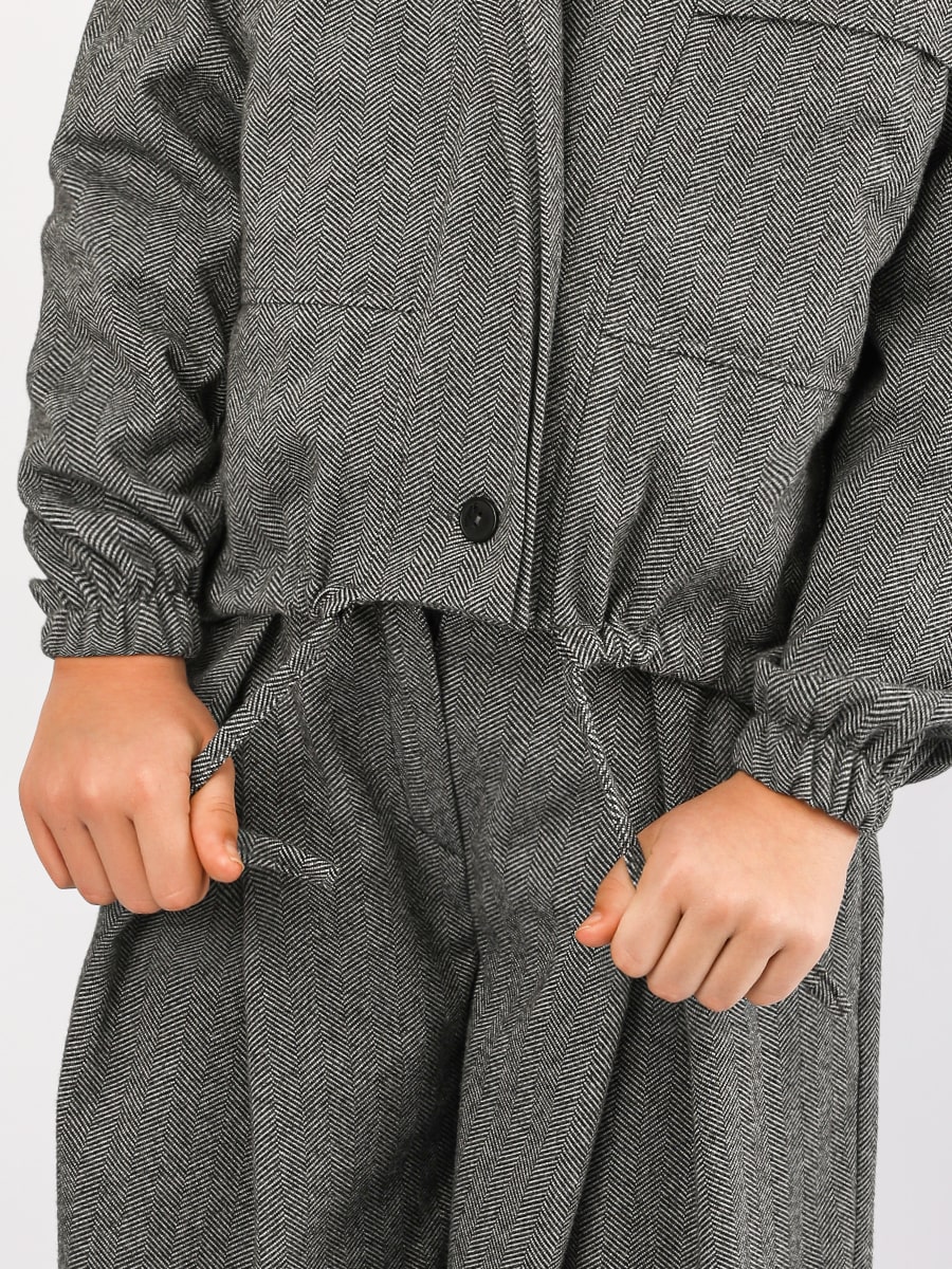 Бомбер для девочки Соль&Перец