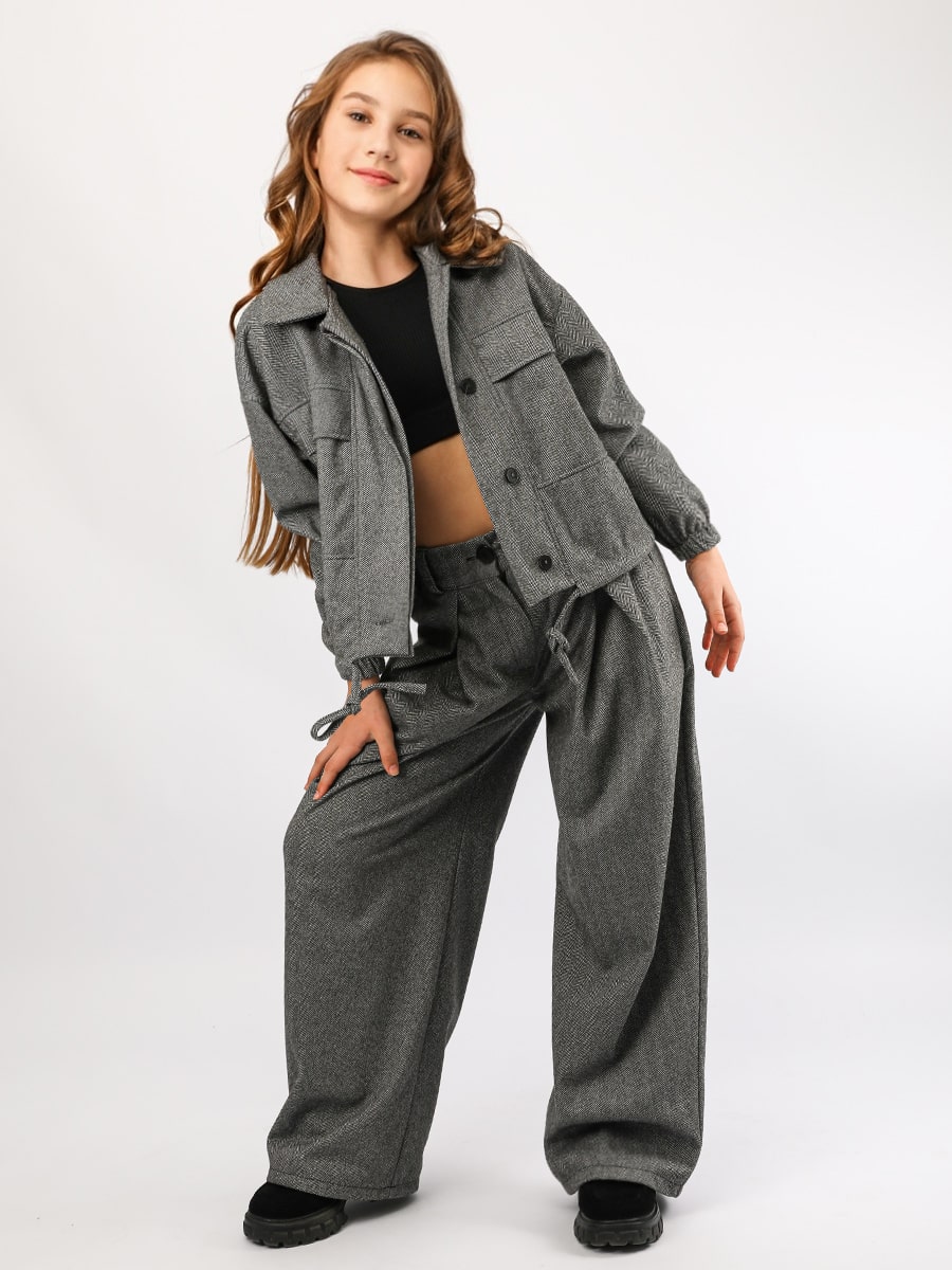 Бомбер для девочки Соль&Перец