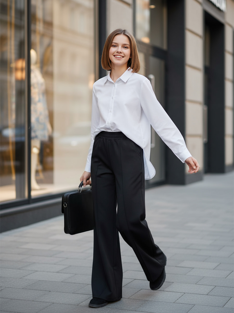 Брюки палаццо для девочки Соль&Перец