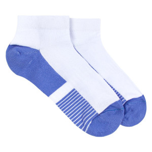 белый-голубой