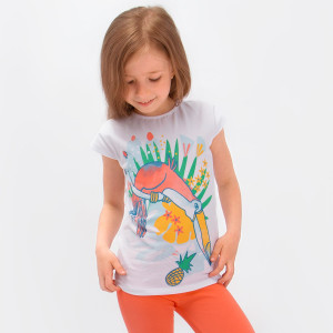 Футболка KOGANKIDS Toucan bird для девочки