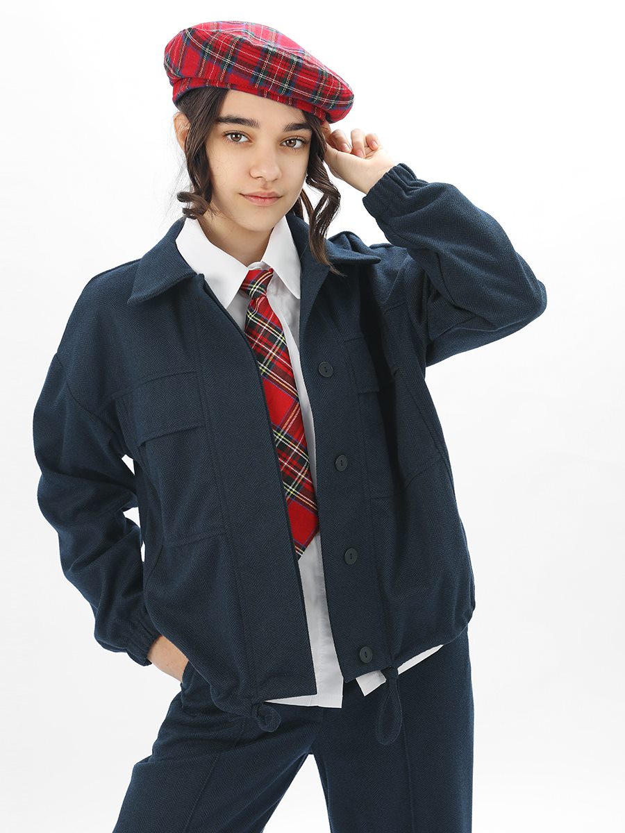 Бомбер для девочки Соль&Перец