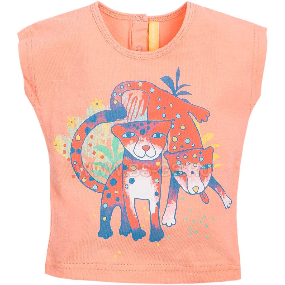 Футболка KOGANKIDS Funny Leo для девочки