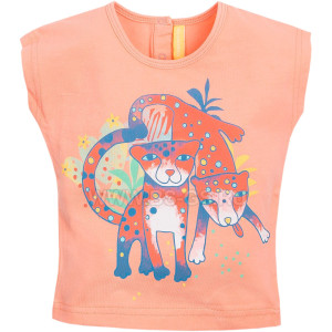 Футболка KOGANKIDS Funny Leo для девочки