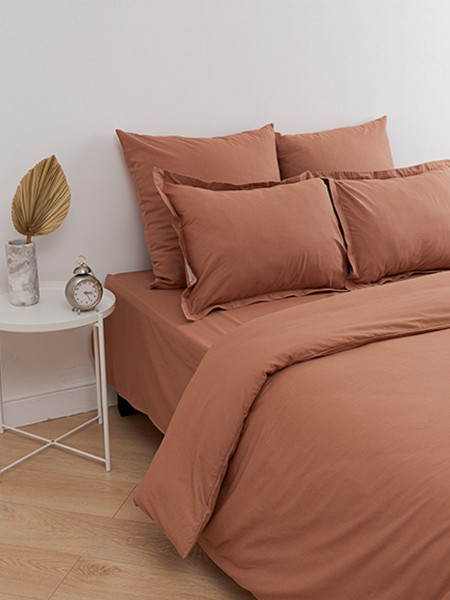 Наволочка поплин Традиция Кэмел