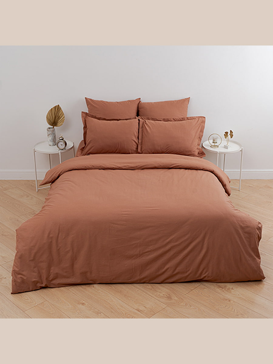 Наволочка поплин Традиция Кэмел