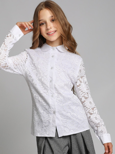 Блузка для девочки длинный рукав Соль&Перец
