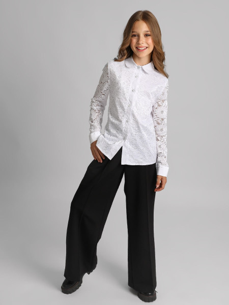 Блузка для девочки длинный рукав Соль&Перец
