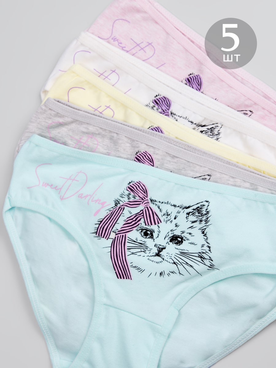 Трусы для девочки 5 шт Donella