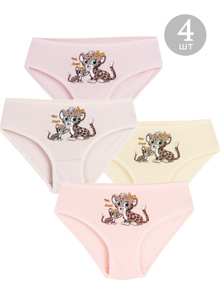 Трусы для девочки 4 шт Donella