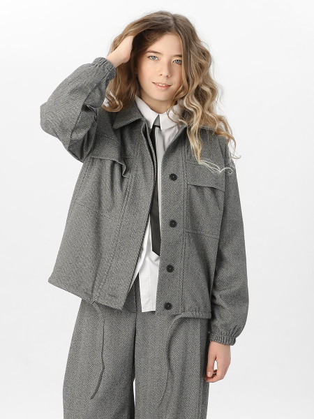 Бомбер для девочки Соль&Перец