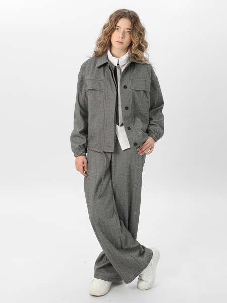 Бомбер для девочки Соль&Перец