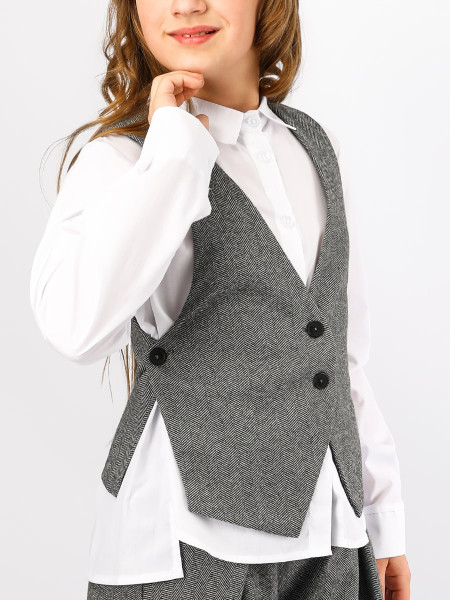 Жилет для девочки Соль&Перец