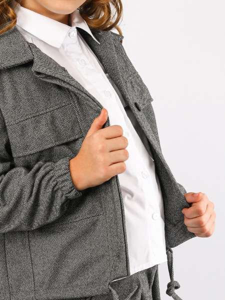 Бомбер для девочки Соль&Перец