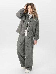 Бомбер для девочки Соль&Перец