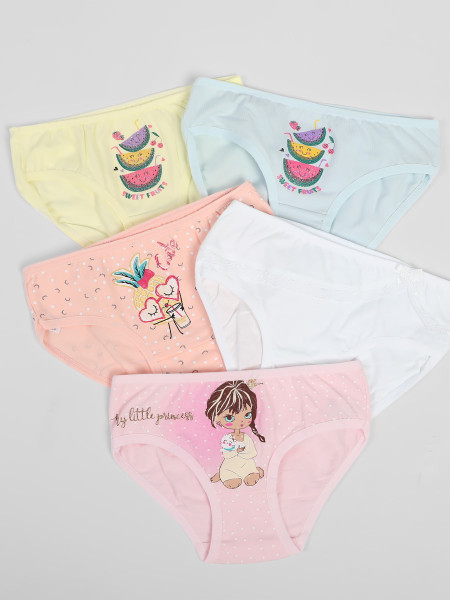Трусы для девочки 5 шт Donella