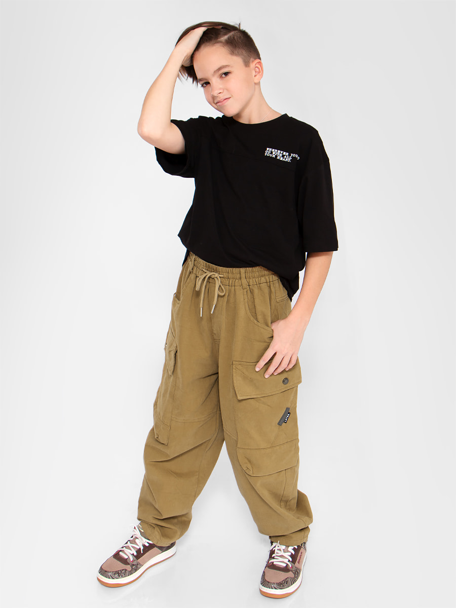 Брюки-карго подростковые Соль&Перец