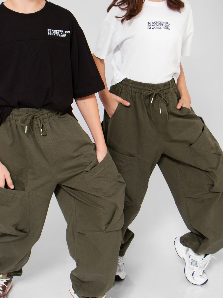 Брюки-карго подростковые Соль&Перец