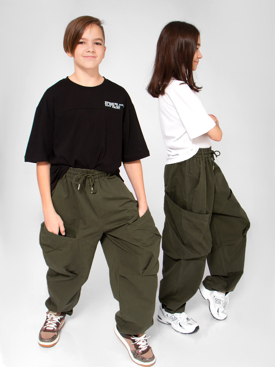 Брюки-карго подростковые Соль&Перец