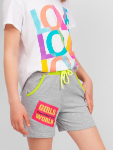 серый меланж