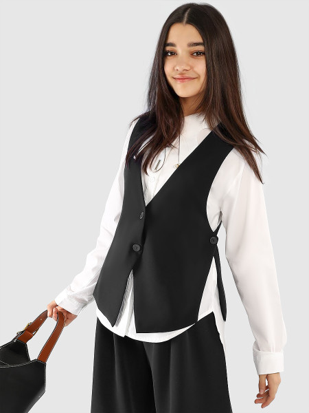 Жилет для девочки Соль&Перец