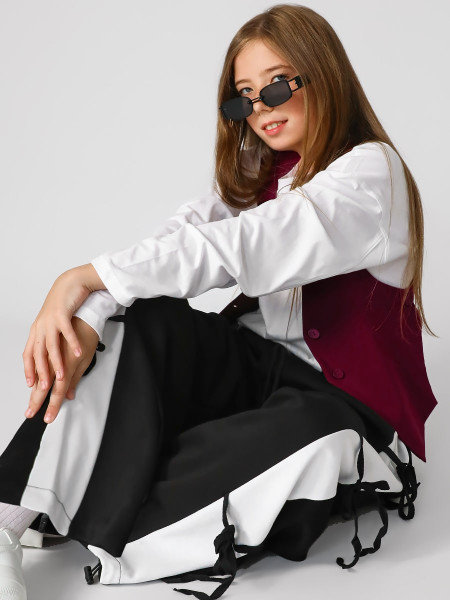 Жилет для девочки Соль&Перец