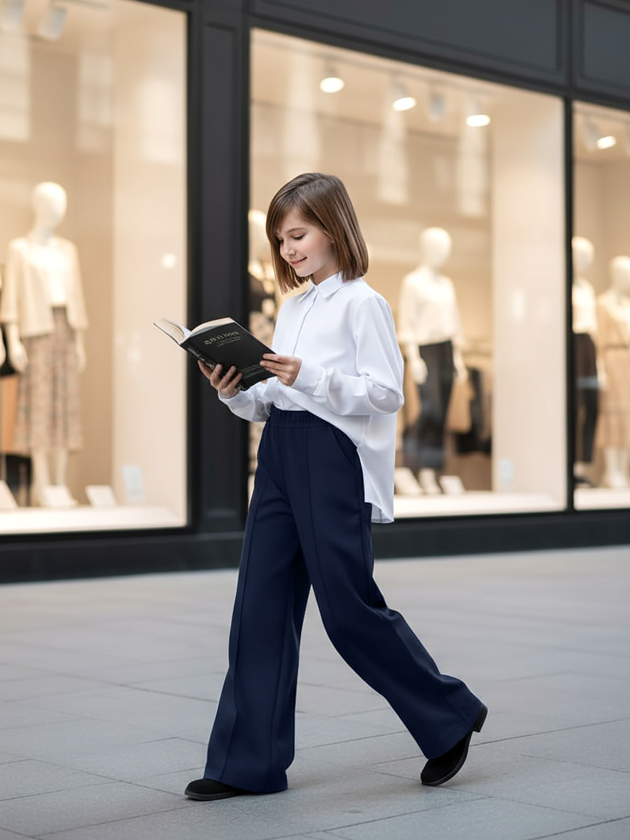 Брюки палаццо для девочки Соль&Перец