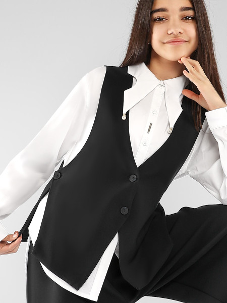 Жилет для девочки Соль&Перец