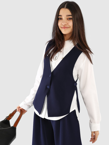 Жилет для девочки Соль&Перец