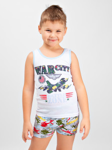 Комплект майка и трусы-боксеры для мальчика Elephant kids