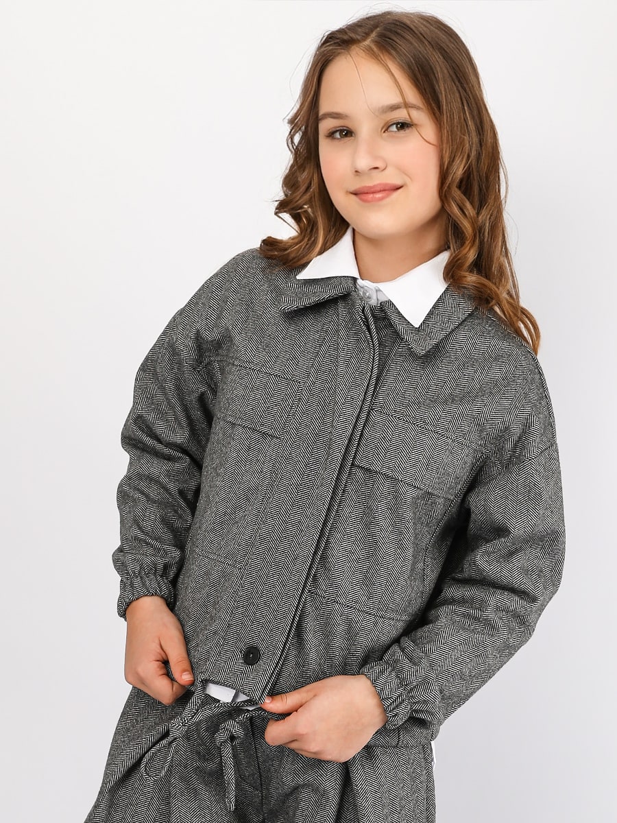 Бомбер для девочки Соль&Перец