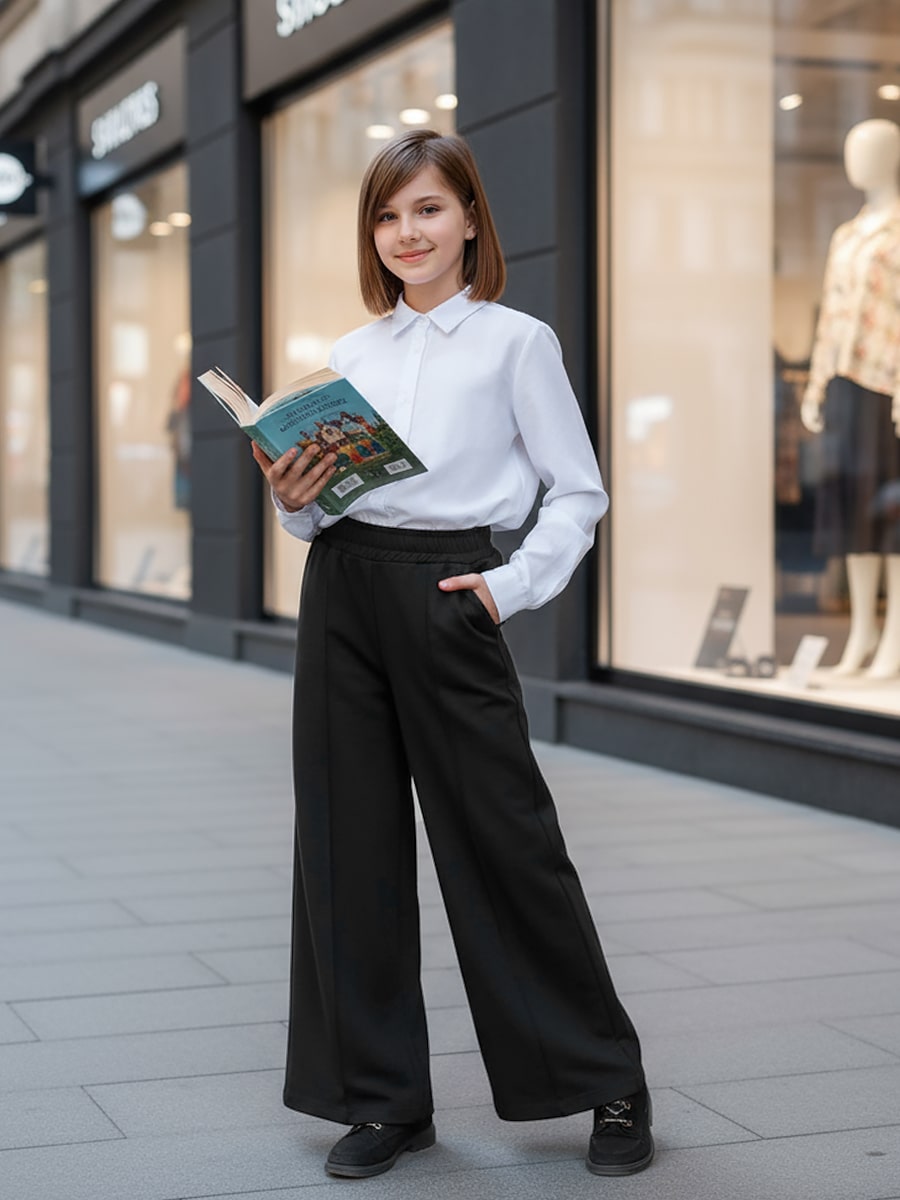 Брюки палаццо для девочки Соль&Перец