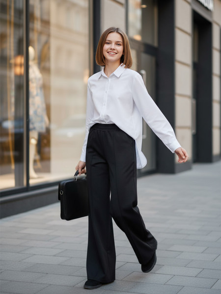 Брюки палаццо для девочки Соль&Перец