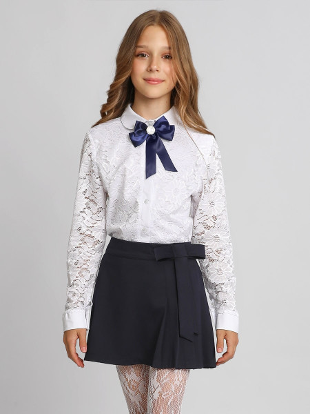 Блузка для девочки длинный рукав Соль&Перец