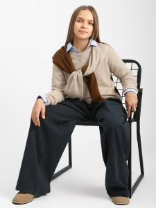 Брюки для девочки утепленные Соль&Перец