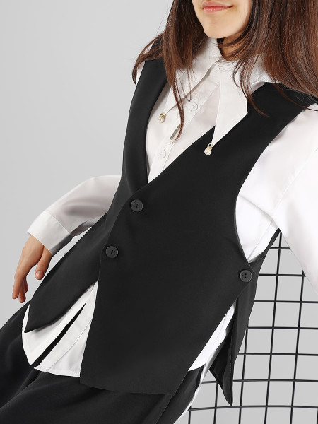 Жилет для девочки Соль&Перец