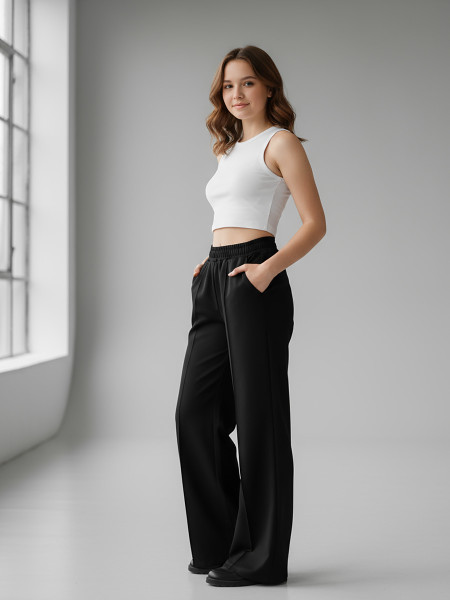 Брюки палаццо для девочки Соль&Перец