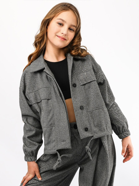 Бомбер для девочки Соль&Перец