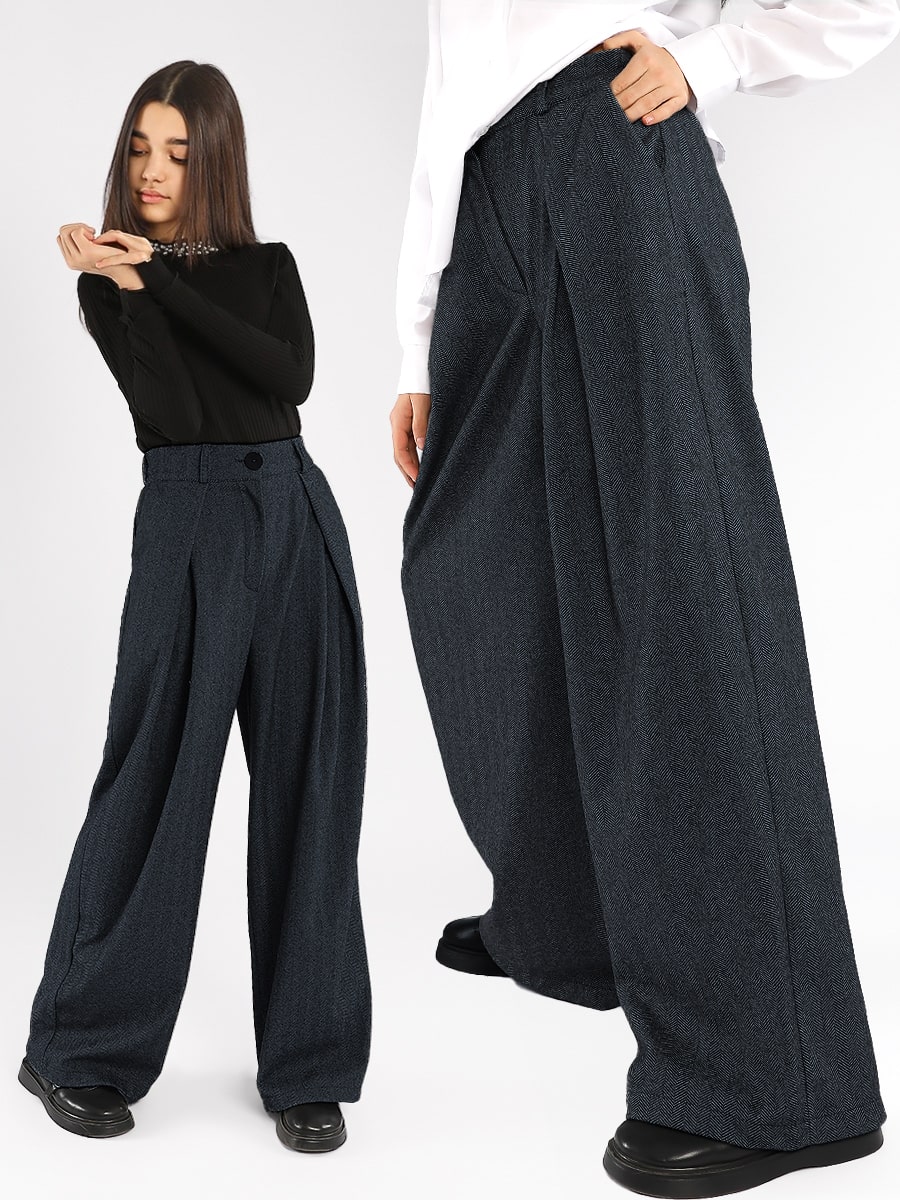 Брюки для девочки утепленные Соль&Перец