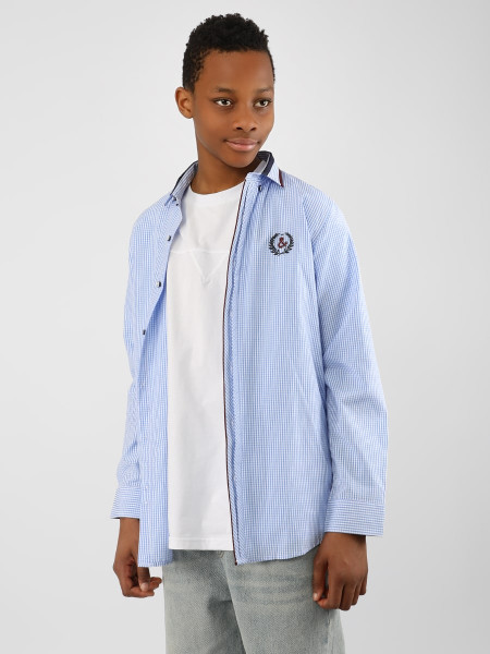 Рубашка для мальчика Соль&Перец длинный рукав