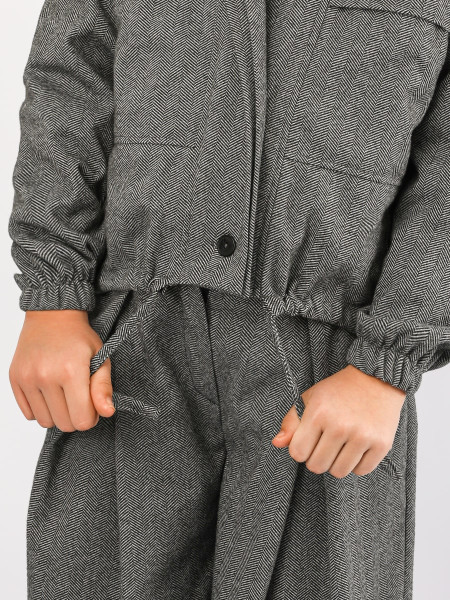 Бомбер для девочки Соль&Перец