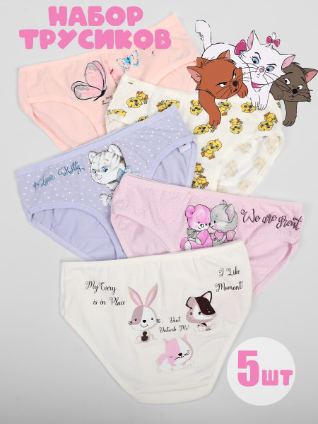 Трусы для девочки 5 шт Donella