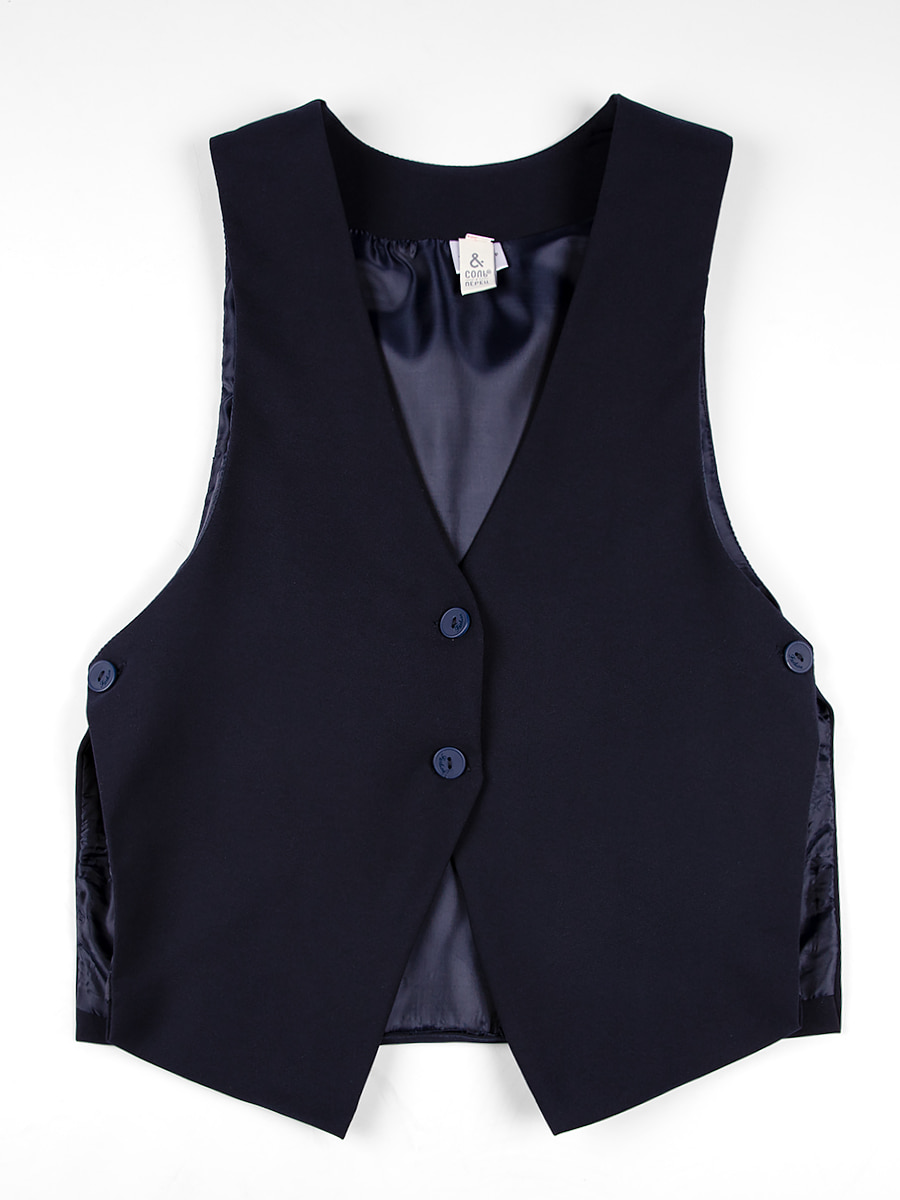 Жилет для девочки Соль&Перец