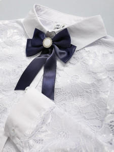 Блузка для девочки длинный рукав Соль&Перец