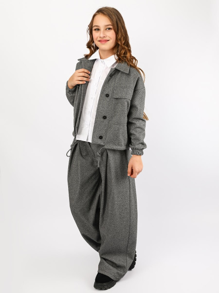 Бомбер для девочки Соль&Перец