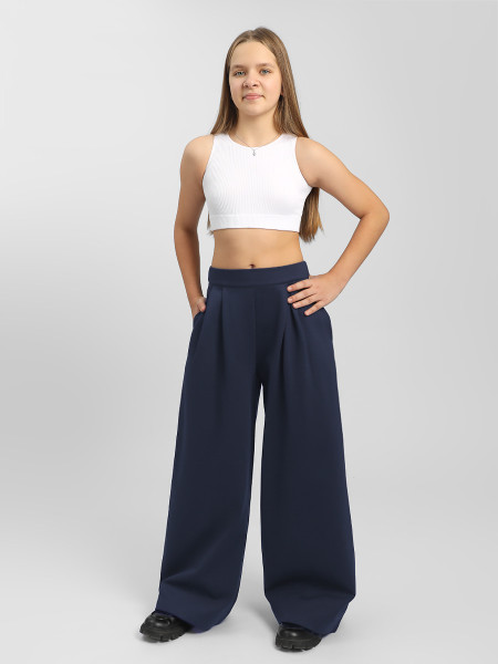 Брюки палаццо утепленные Соль&Перец