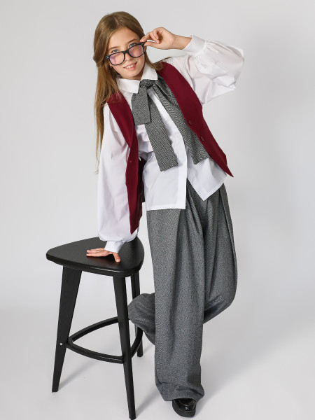 Брюки для девочки утепленные Соль&Перец