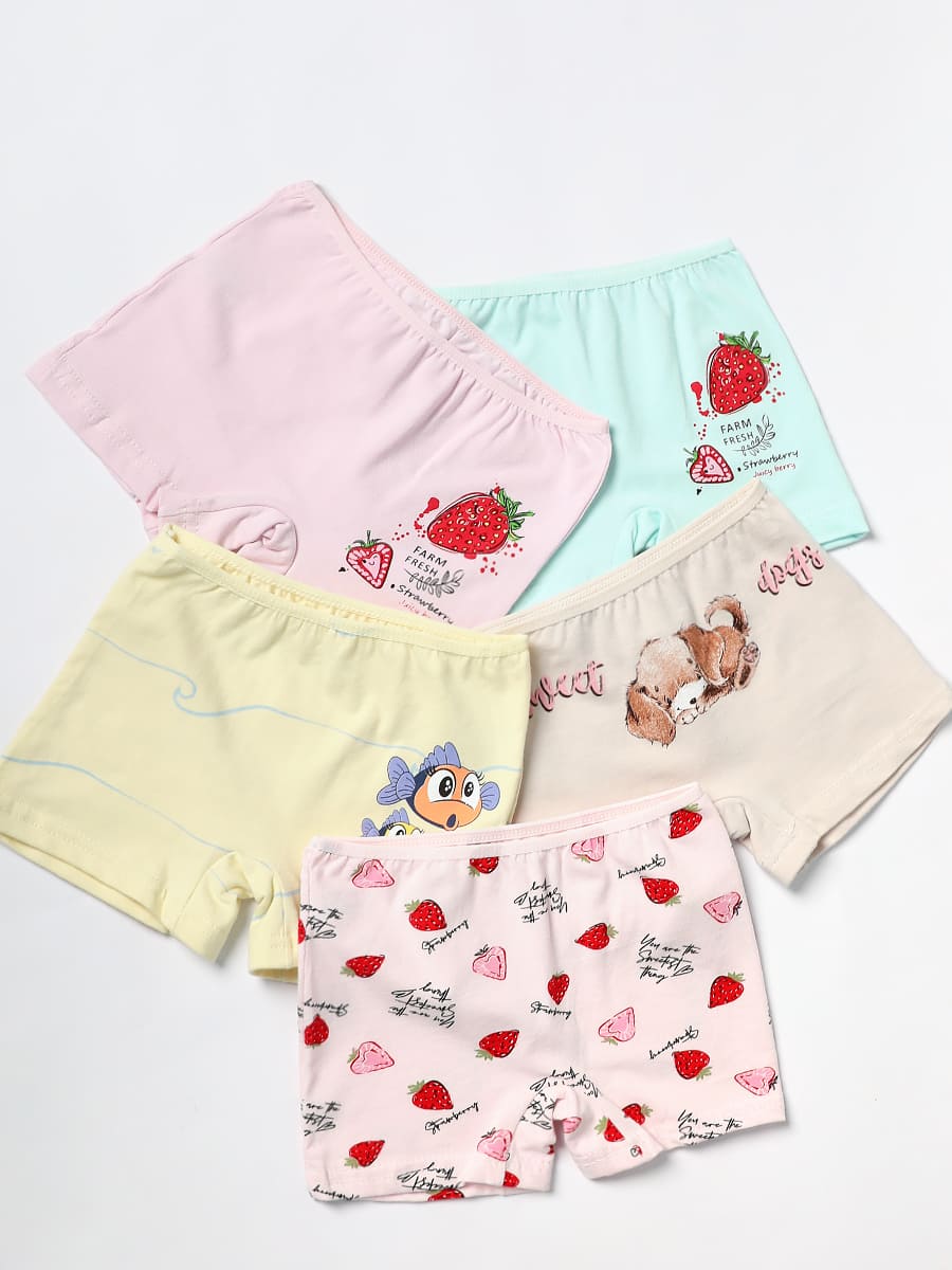 Трусы-шортики для девочки 5 шт Donella