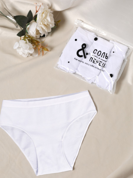 Трусы для девочки 3 шт Соль&Перец