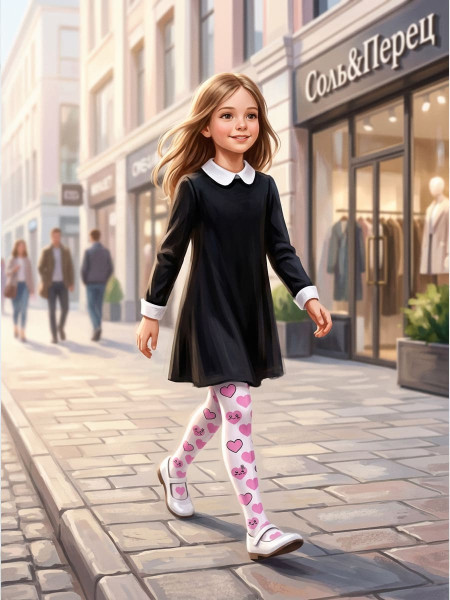 Колготки для девочки Соль&Перец